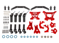 Traxxas Slash/Hoss Extreme Heavy-Duty Suspension Upgrade Kit, red