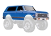 Traxxas TRX-4 1972 Chevy Blazer Painted Body, blue