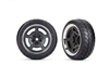 Traxxas Factory Five Hot Rod Wheels and Tires (2)