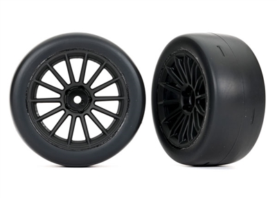 Traxxas Toyota Supra GT4 Rear Wheels and Tires (2)