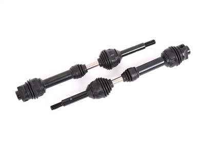 Traxxas Drag Slash / Bandit Rear Driveshaft Assemblies, steel (2)