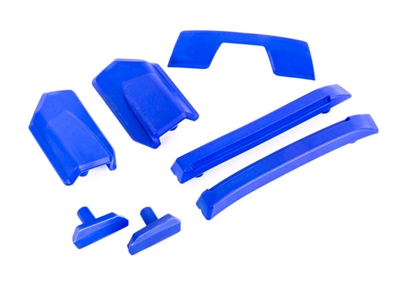 Traxxas Sledge Body Reinforcement Set, blue