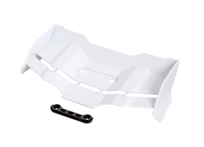 Traxxas Sledge Rear Wing and Washer, white