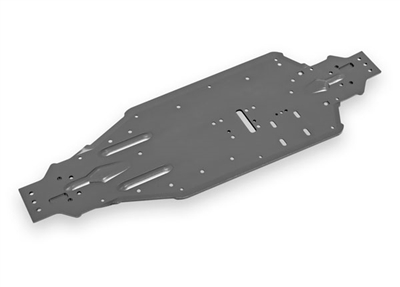 Traxxas Sledge Chassis, Dark Titanium aluminum