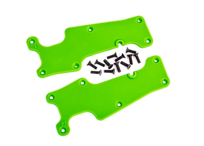 Traxxas Sledge Front Suspension Arm Covers, green