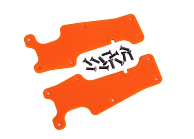 Traxxas Sledge Front Suspension Arm Covers, orange