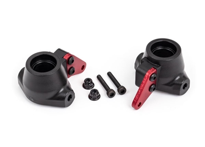 Traxxas Sledge Front Steering Block Arms, red