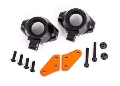 Traxxas Sledge Front Steering Block Arms, orange