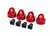 Traxxas Sledge Aluminum Shock Caps, red