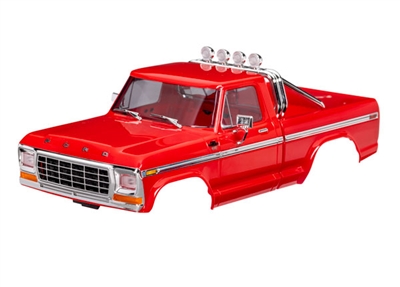 Traxxas TRX-4M Ford F-150 Detailed Body, red