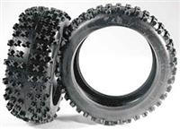 TRC 1/8th Buggy Cross X-Pattern Lug Tires, Soft (2)