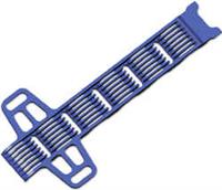 Trinity B4 Battery Strap/Heatsink, Blue Aluminum