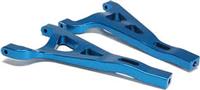 Trinity Revo Front Upper Wishbones, Heavy-Duty Blue Aluminum (2)