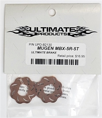 Ultimate Products Vented Brake Disks, Mugen MBX Buggy Or Truck (2)