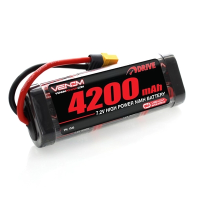 Venom 4200mAh 7.2v 6-cell NiMH Battery Pack with Universal Plug System