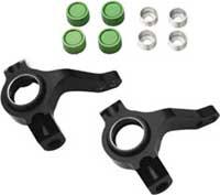 Venom AX10 Scorpion Steering Knuckle Set, Black Aluminum (2)