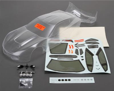 Vaterra 2014 Corvette Z51 Clear Body, Requires Painting