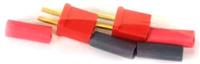 Deans Micro 2r Plug For Motor To Speed Control - Red