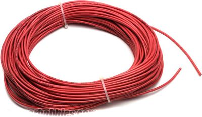 .Deans 16 Gauge Silicone Wire, Red (100 Ft)