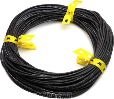 Deans 16 Gauge Wire, Black (100 Ft)