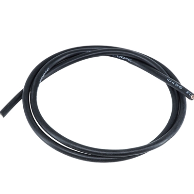 eXcelerate 10awg Silicone Wire, 1 meter, Black