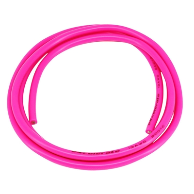 eXcelerate 13awg Silicone Wire, 1 meter, Neon Pink