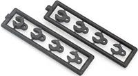 Xray T1 Caster Clips Set-4,3,2,1mm 