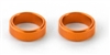 Xray T4'19 Shims for Radial Play Adjustment of Steering Arm, orange aluminum (2)