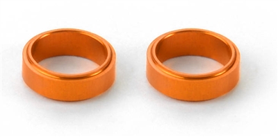 Xray T4'19 Shims for Radial Play Adjustment of Steering Arm, orange aluminum (2)