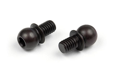 Xray T4/T3/X1 4.9mm Ball Ends with threads (2)