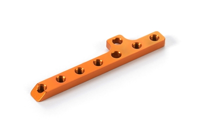 Xray T4'19/T4'18 Motor Mount Plate, orange aluminum