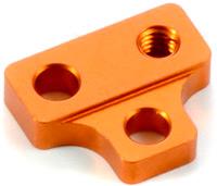 Xray T4 2015 Motor Mount Plate, orange aluminum