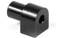 Xray T3 Motor Bulkhead Holder, Black Aluminum