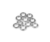 Xray XB9/T2/XT2 1mm Shims-3 x 6mm, aluminum (10)