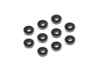 Xray X4 Shims 3 x 7 x 2.0mm, black (10)