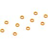 Xray T4/X1/XT2 1.0mm Shims-3 x 5mm, orange aluminum (10)