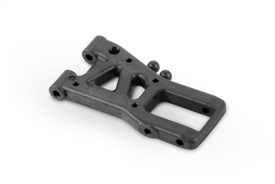 Xray T4 Rear Suspension Arm for ARS, 1-hole - graphite (1)