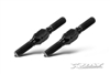 Xray T4/T3/T2 Turnbuckles-black aluminum, 3 x 26mm (2)