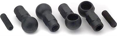 Xray T1 5mm Ball Joints, Nylon (4) 