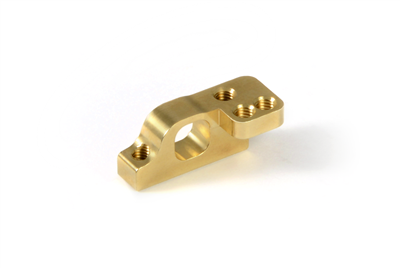 Xray T4 Lower 2-Piece Suspension Holder for ARS - Right, brass (1)