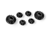 Xray T4/T3/XB4/XT2 Graphite Gear Diff Bevel and Satellite Gears (2+4)