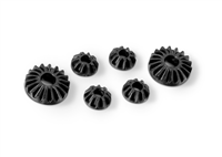 Xray T4/T3/XB4/XT2 Graphite Gear Diff Bevel and Satellite Gears (2+4)