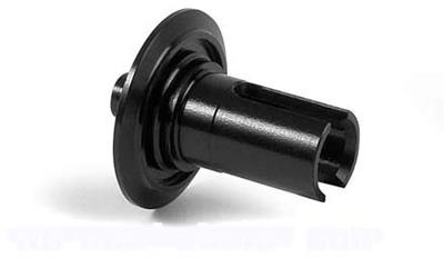 Xray T4/T3 Diff Short Output Shaft - Hard Coated - Black Aluminum