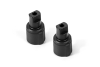 Xray T4/T2/T2 Composite Solid Axle Driveshaft Adapters (2)