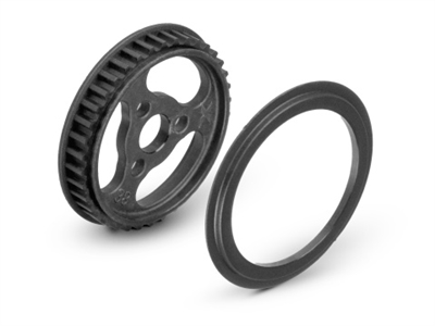 Xray X4 Alu Composite Pulley 38T for Alu Solid Axle