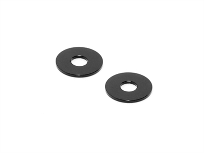 Xray X4 Aluminum Wheel Shims, 1.0mm offset (2)