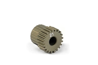 Xray Narrow Pinion Gear - hard coated aluminum - 64 pitch, 21 tooth