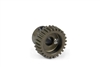 Xray Narrow Pinion Gear - hard coated aluminum - 64 pitch, 26 tooth