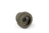 Xray Narrow Pinion Gear - hard coated aluminum - 64 pitch, 27 tooth