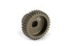 Xray Narrow Pinion Gear - hard coated aluminum - 64 pitch, 34 tooth